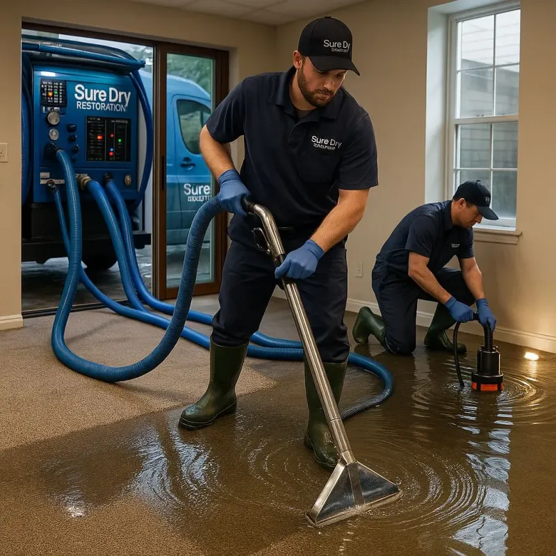Water Extraction and Removal process in Plymouth, MA